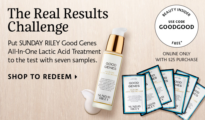 sunday riley good genes sample