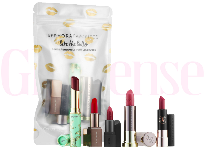 SEPHORA CANADA NEW FAVORITES SET Bite the Bullet Lip Kit; 5pc Lipstick Collection Back in Stock!