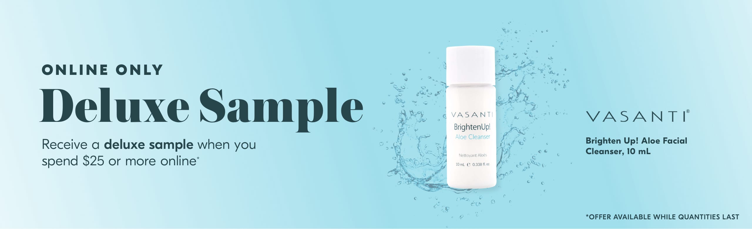 BEAUTY BY SHOPPERS DRUG MART CANADA Free Vasanti Brighten Up! Aloe