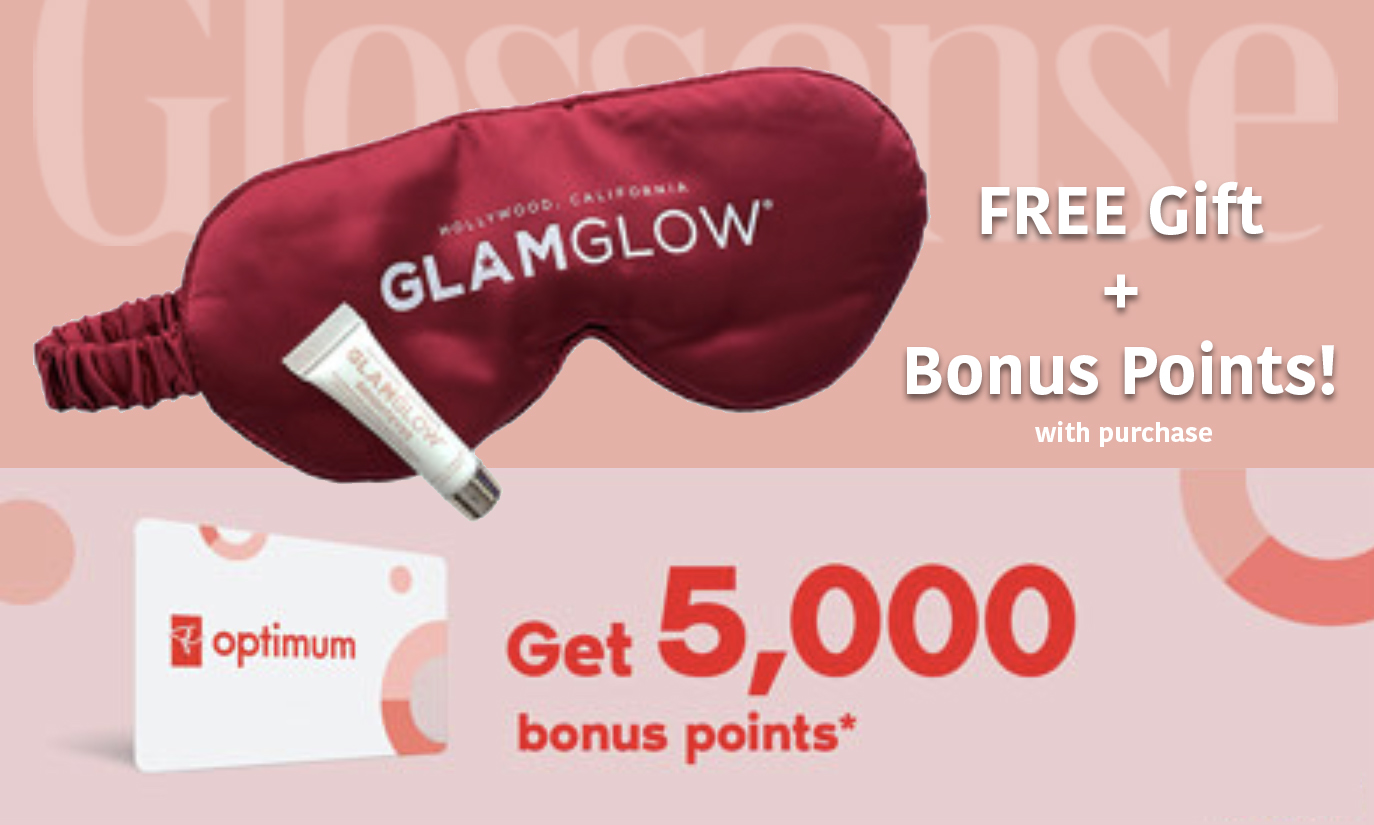 BEAUTY BY SHOPPERS DRUG MART CANADA GWP Shop GlamGlow Online, Receive Free Sleep Mask