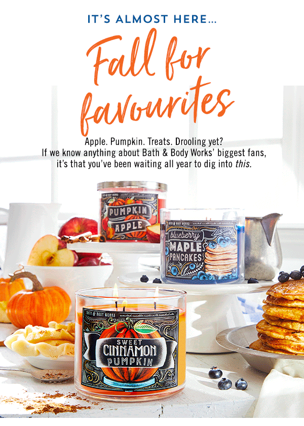 BATH & BODY WORKS CANADA Fall 2020 Favourites; Pumpkin, Apple & More
