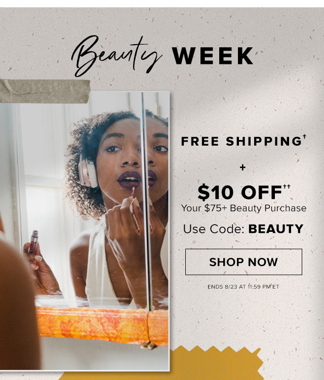 HUDSON’S BAY CANADA BEAUTY WEEK 10 Off 75 Purchase + Free Gifts