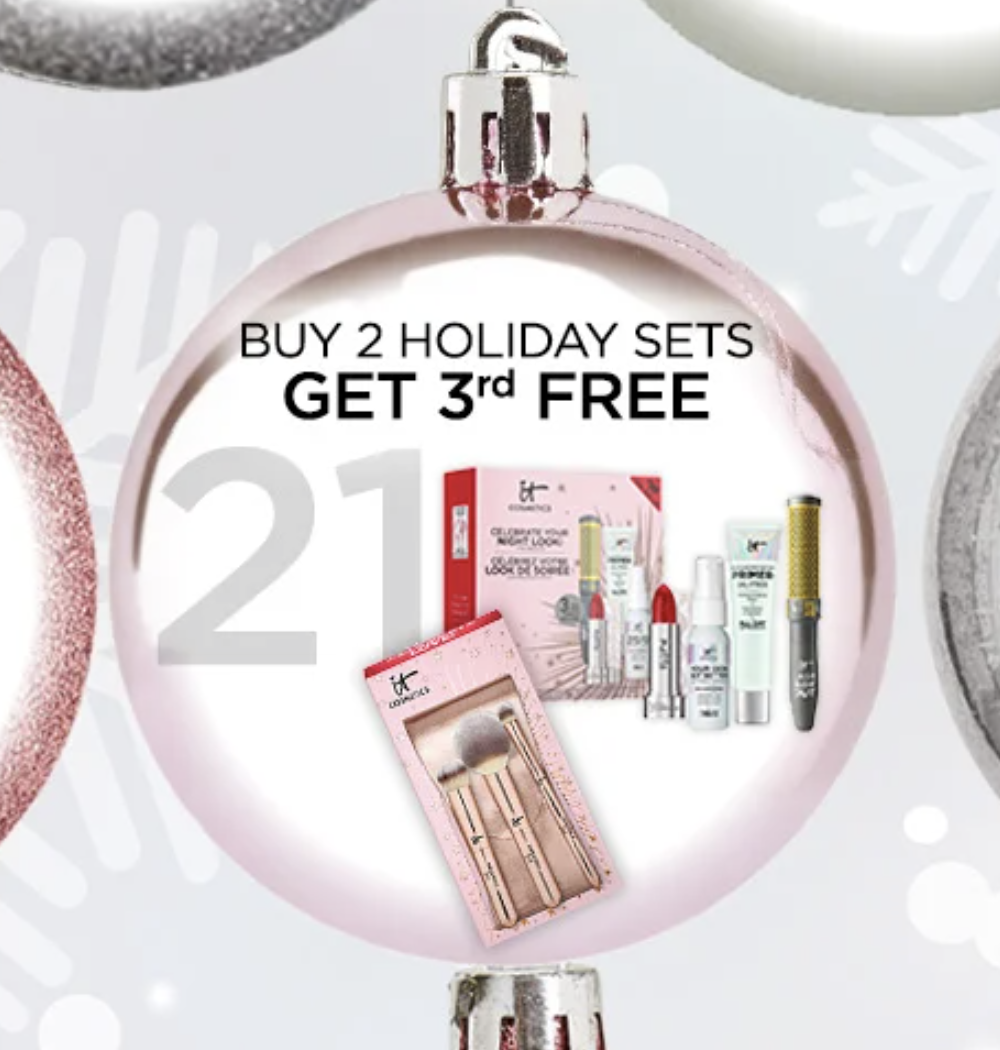 IT COSMETICS CANADA Holiday Advent Calendar; Buy 2 Holiday Sets & Get