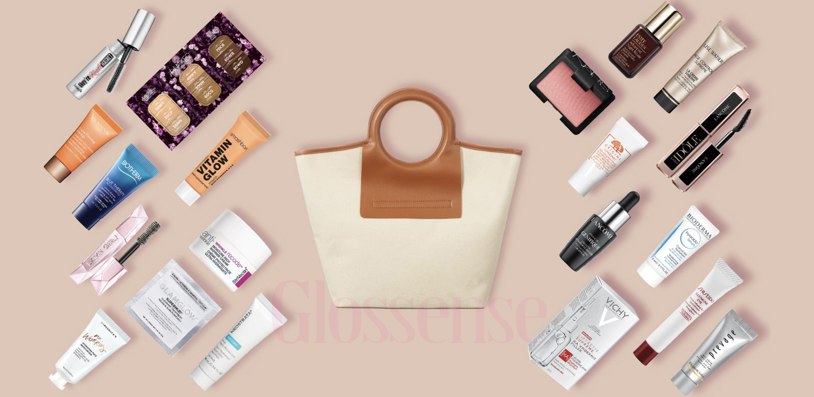BEAUTY BY SHOPPERS DRUG MART CANADA GWP Free Spring 2021 Beauty Bonus; A Canvas Tote Filled w