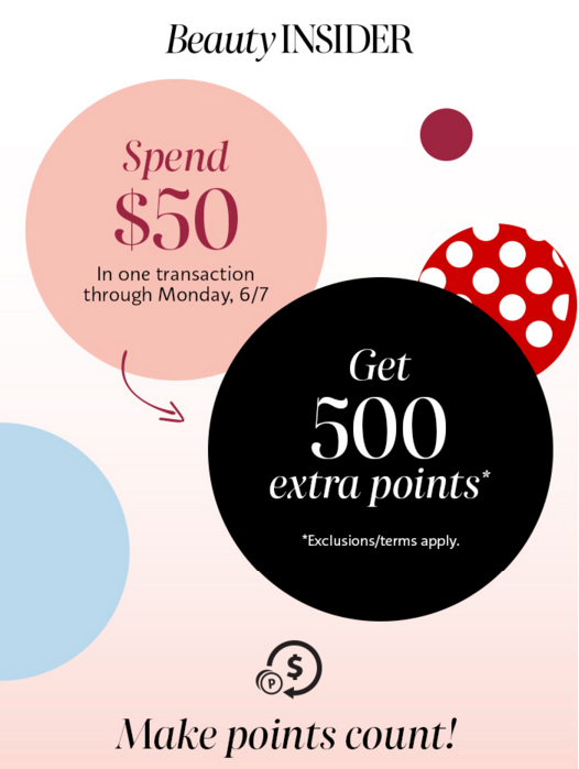 SEPHORA CANADA Spend 50 & Get 500 Extra Points 2021 Canadian Beauty