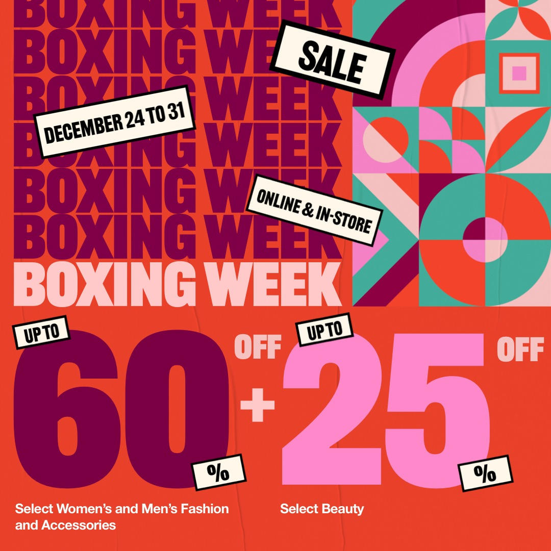 HOLT RENFREW CANADA 2021 Boxing Day / Boxing Week Sale; Up to 25 Off Beauty & Up to 60 Off